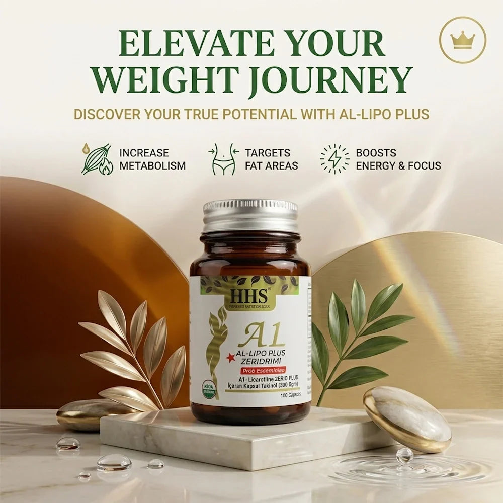 HHS A1 L-Carnitine Lepidium Herbal 30 Capsules for Weight Loss 