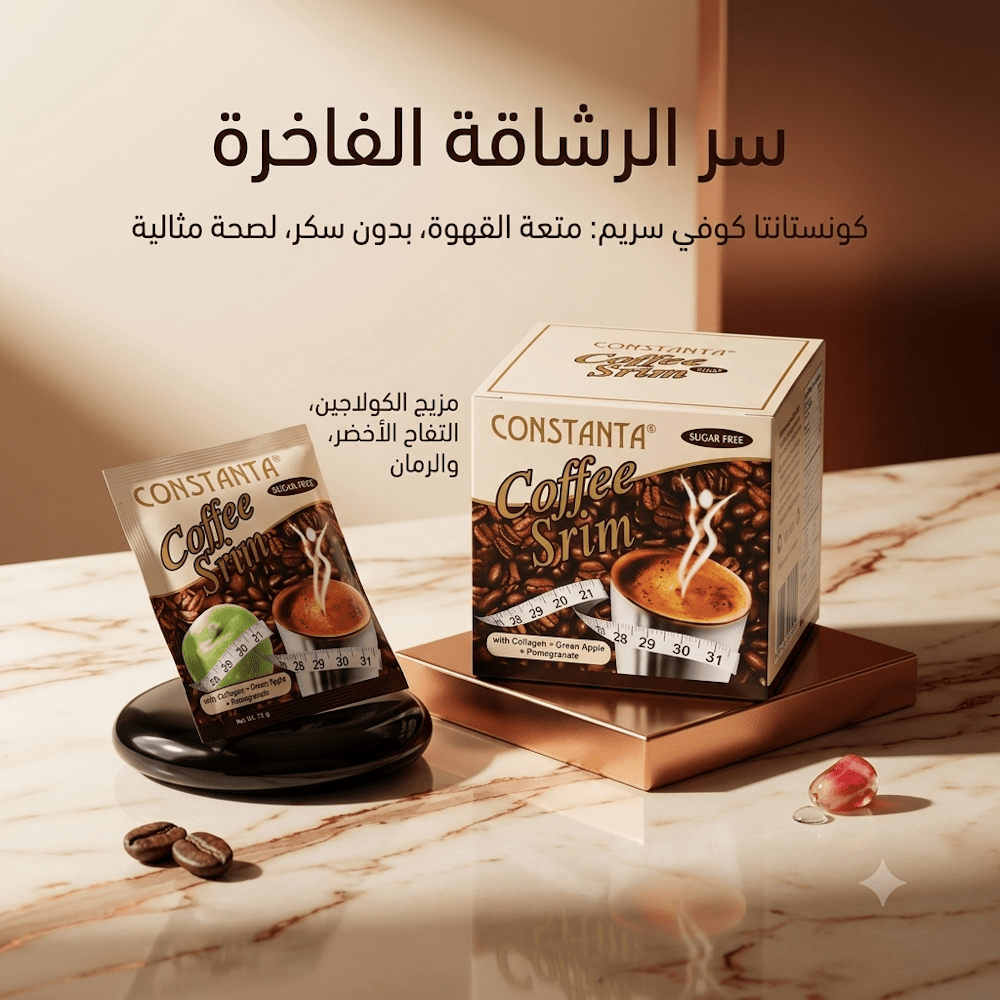 CONSTANTA Coffee Srim SUGAR FREE - Live Life
