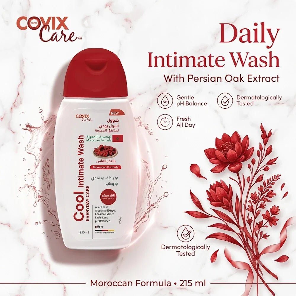 Covix Care Cool Intimate Wash Everyday Care Moroccan Formula Aker Fassi - Live Life
