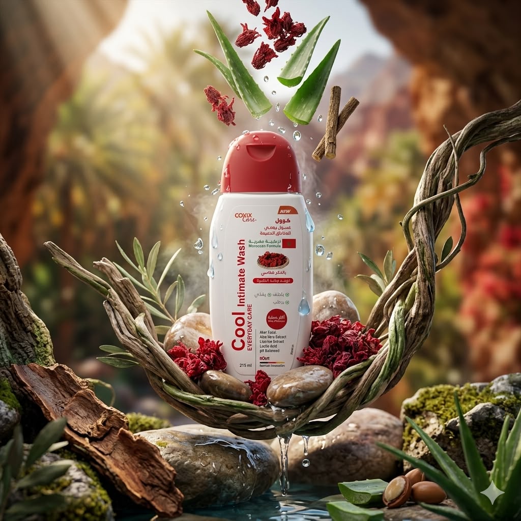 Covix Care Cool Intimate Wash Everyday Care Moroccan Formula Aker Fassi - Live Life
