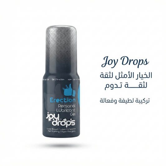 Joy Drops Erectile Enhancement Gel - Live Life