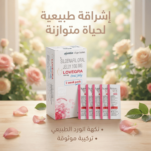 Lovegra Feminine Gel with Rose Flavor - Live Life