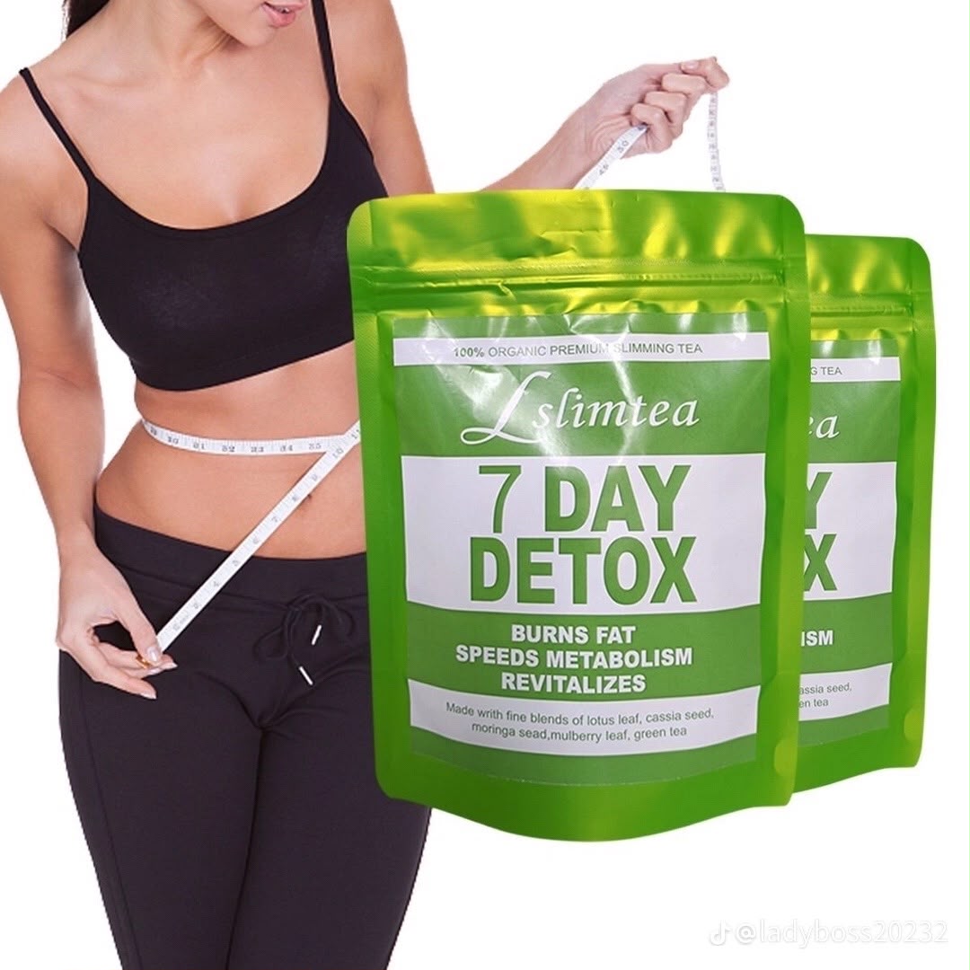 Lslimtea 100% Organic Premium Slimming Tea - 7 Day Detox - Live Life