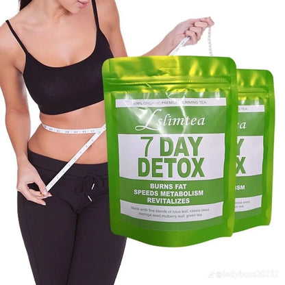 Lslimtea 100% Organic Premium Slimming Tea - 7 Day Detox - Live Life