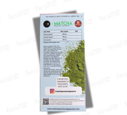 MATCHA DTOX ANTIOXIDANT BURNER - Premium Japanese - Live Life