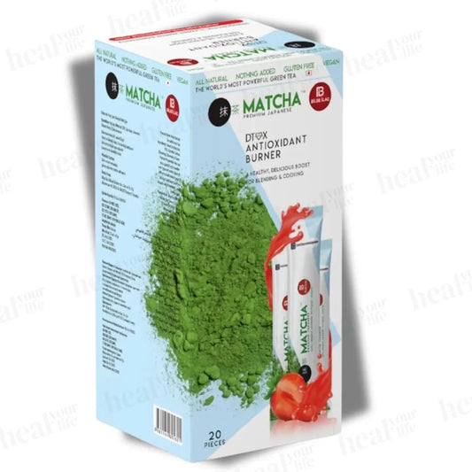 MATCHA DTOX ANTIOXIDANT BURNER - Premium Japanese - Live Life