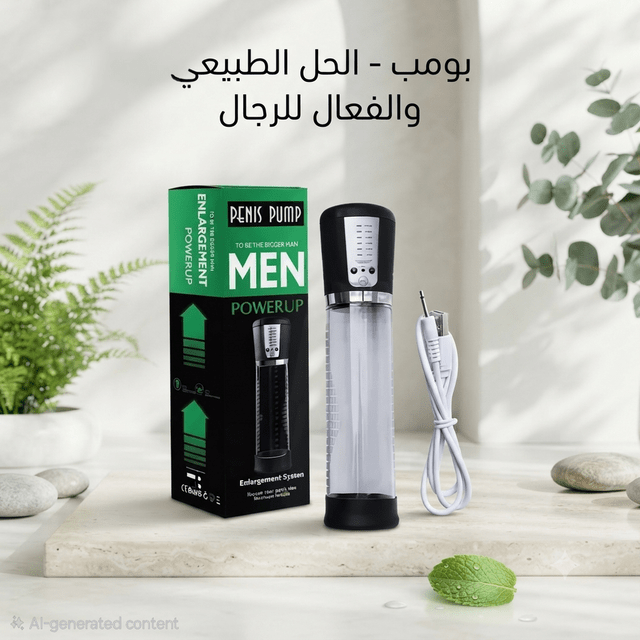Powerup Men Penis Pump Enlargement System - Live Life