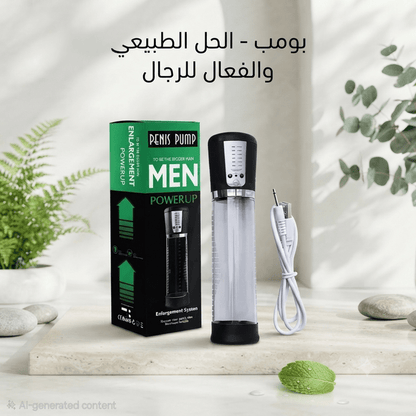 Powerup Men Penis Pump Enlargement System - Live Life