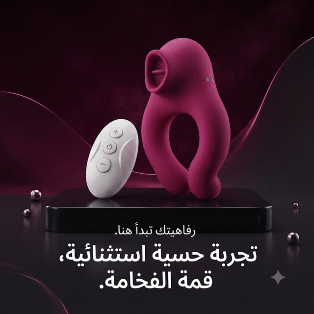 Remote-controlled sucking and vibrating rabbit vibrator - Live Life