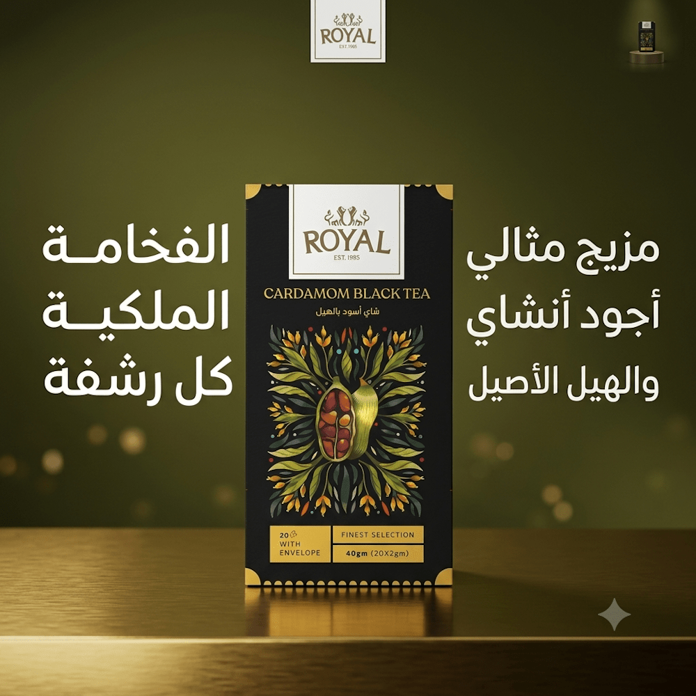 ROYAL CARDAMOM BLACK TEA - Live Life