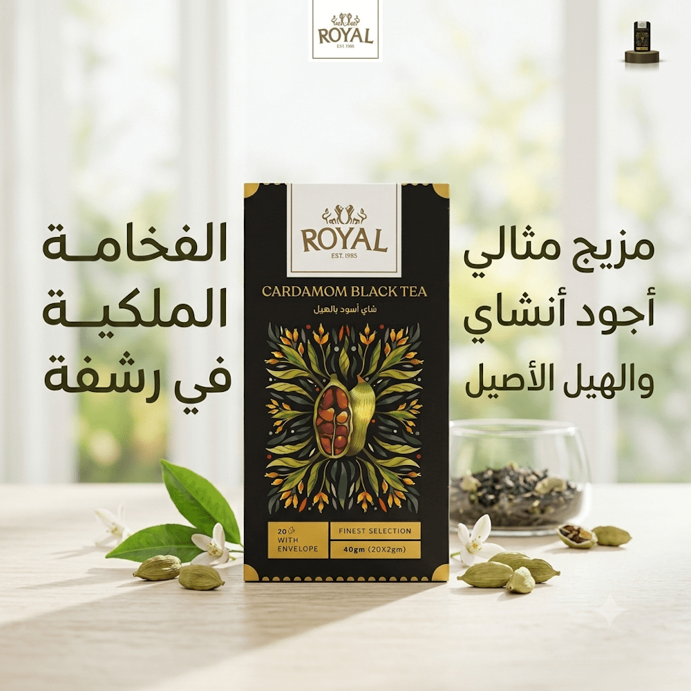 ROYAL CARDAMOM BLACK TEA - Live Life