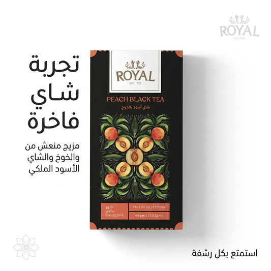 ROYAL PEACH BLACK TEA - Live Life