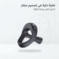 Smart Vibrating Cock Ring Dual Stimulation Ring - Live Life